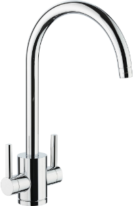 ABODE ACT2082 DUAL HANDLE FILTER TAP CHROME