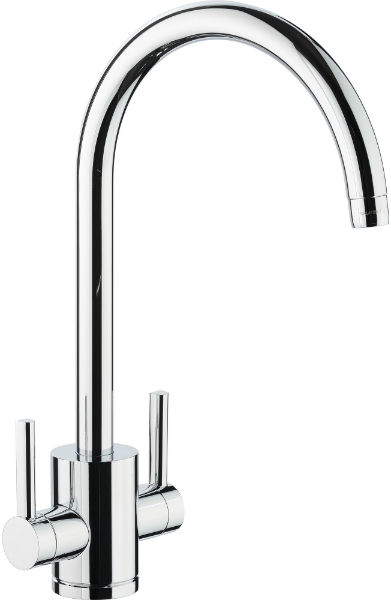 ABODE ACT2082 DUAL HANDLE FILTER TAP CHROME