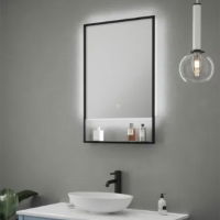 SYCAMORE BAILEY LED MIRROR WITH SHELF 700X500MM - 3SYB9105