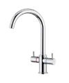 TEKA 116030016 SWAN NECK TWIN LEVER TAP CM