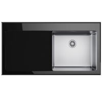 FRANKE 101.0052.390 KUBUS KBV 611 LHD INSET BLACK TBD