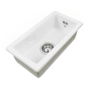 1810 ARGILLA FIRECLAY 250 1/2 BOWL UNDERMOUNT