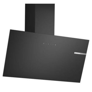 BOSCH 80CM ANGLED HOOD BLACK GLASS - DWK85DK60B 