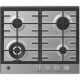 HOOVER 33802788 60CM 4 BURNER GAS HOB ST/STEEL