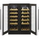 HOOVER 34901281 60CM WINE COOLER 38BTL BLACK GLASS ST/STEEL