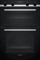 SIEMENS MB578G5S6B iQ500 B/I DOUBLE OVEN  BLACK ST/ST TRIM