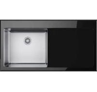 FRANKE 101.0052.393 KUBUS KBV 611 RHD INSET BLACK TBD
