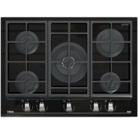 TEKA 112570188 70CM GAS ON GLASS 5 BURN HOB - GZC75330