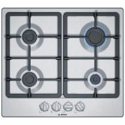 BOSCH PGP6B5B90 60CM GAS HOB BRUSHED STEEL